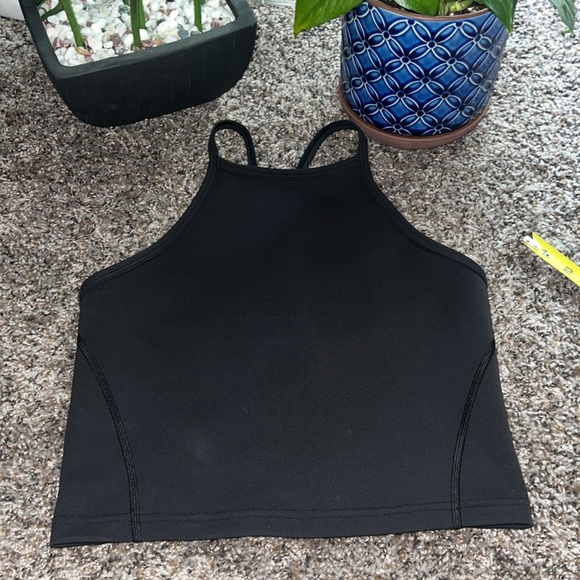 Set of 2 - Lululemon Wunder under train high neck cross back training  tank top - Picture 7 of 14